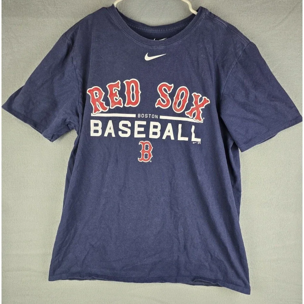Nike Boston Red Sox MLB T Shirt Men Large Sportswear Athleisure Casual Streetwea